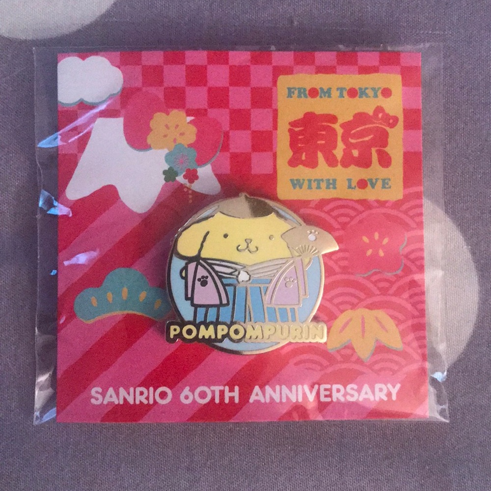 RARE limited edition cute Pompompurin pin 🌸